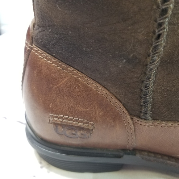 Ugg Brookffield brown short sheepskin cuffable boots - Picture 11 of 11